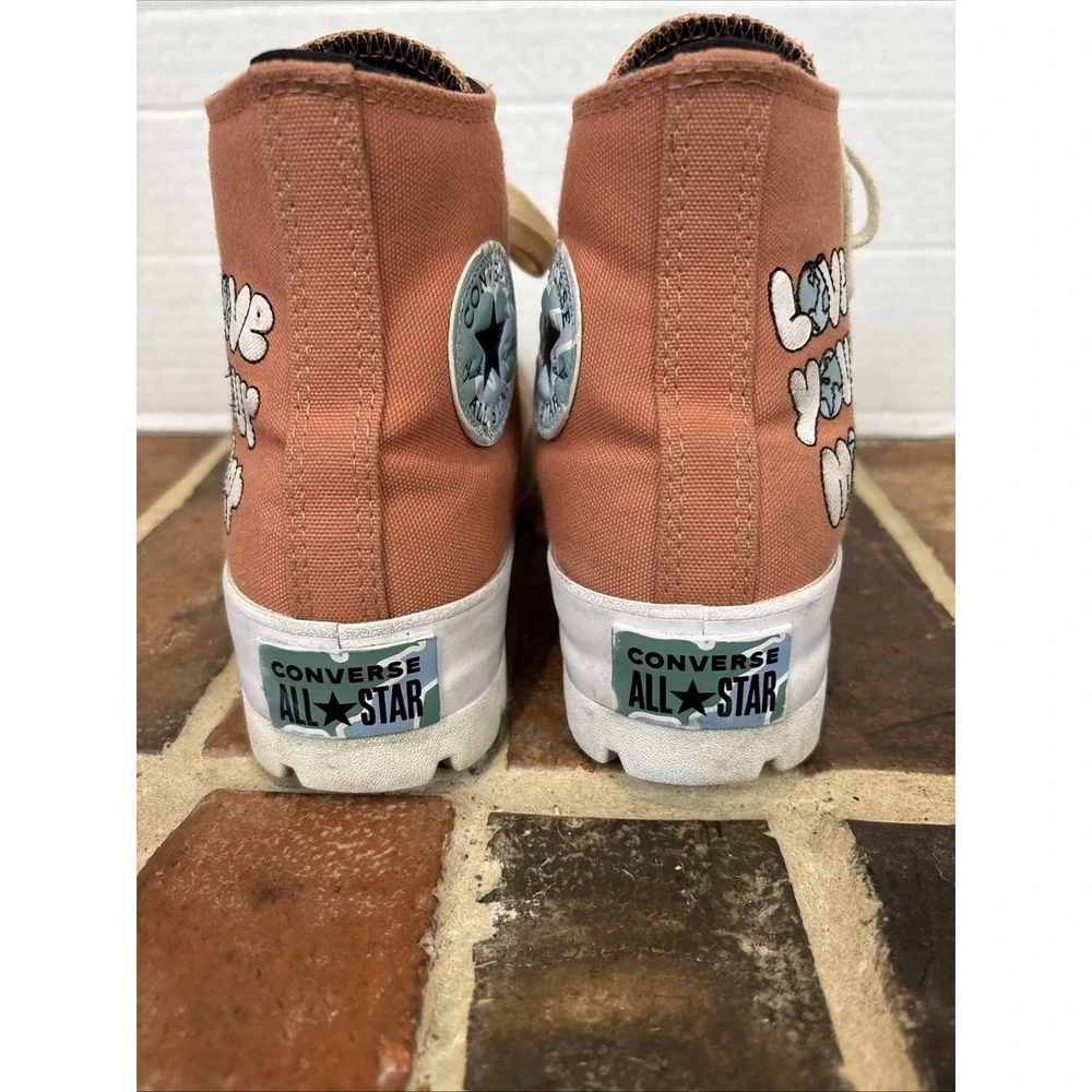 Converse Women's Love Your Mother Earth CTAS Lugged Platform Sneakers Size 6.5